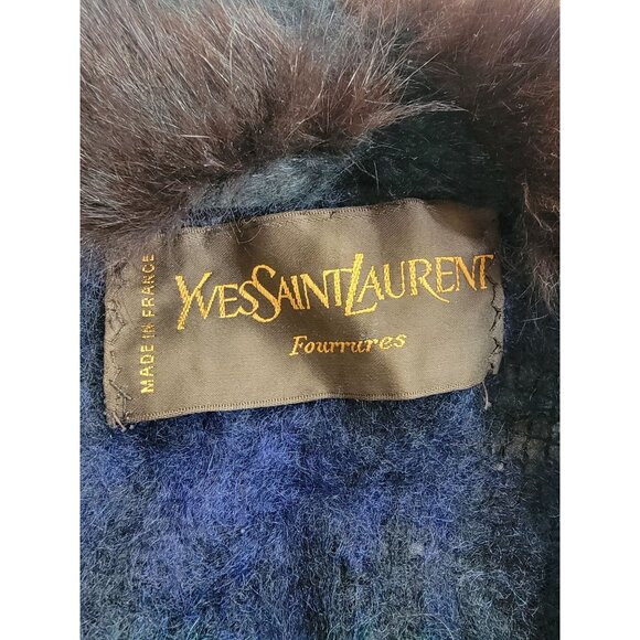 Yves Saint Laurent Vintage Poncho - Picture 9 of 9